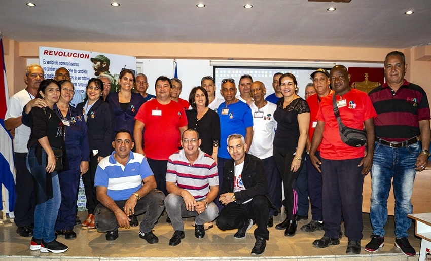 Workers of the Felton thermoelectric power plant, Holguin
