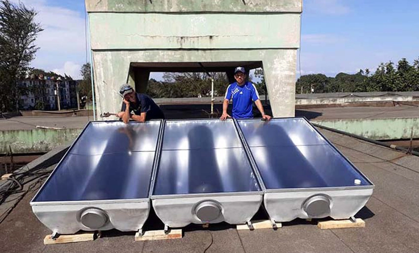 solar, heaters, copextel, holguin