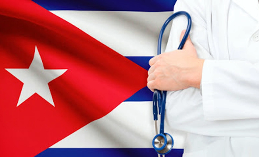cuba, flag, doctor