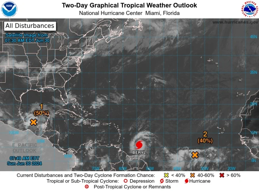 hurricane, beryl