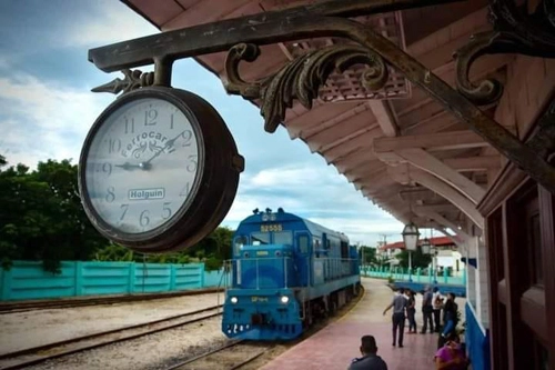 railway, station, holguin