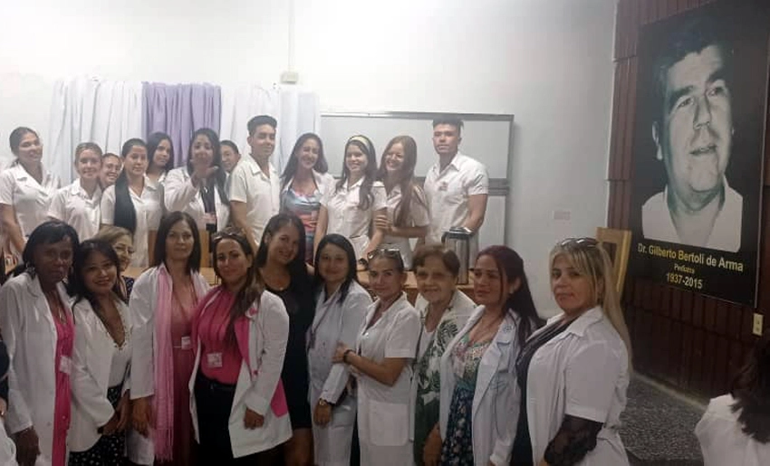 shop, attendees, dermatogy, holguin