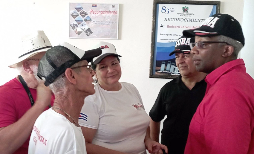 authorities, holguin, visit, LaVozNiguel, moa