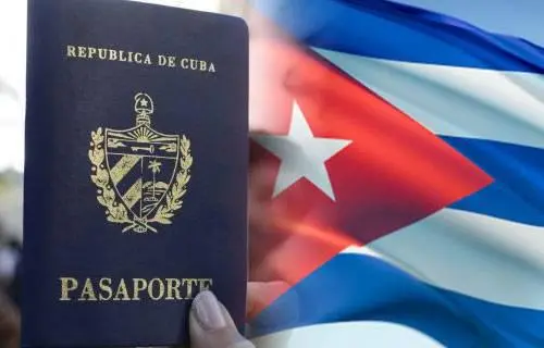 passport, cuban, flag