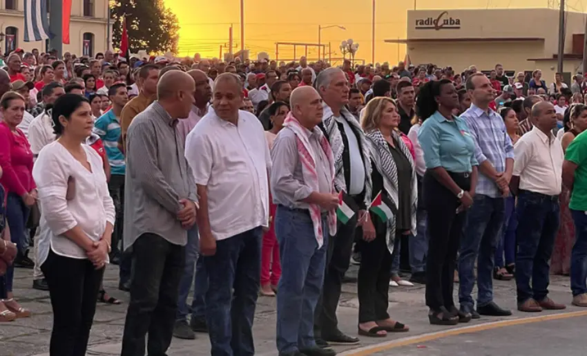 diaz, canel, tribune, palestine, sancti, spiritus.
