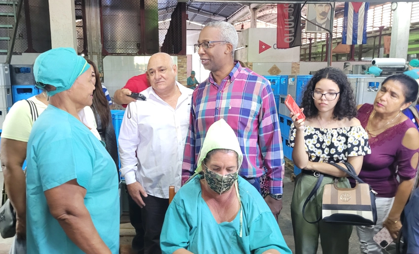 Progress and results of the food and fishing industry are observed in Holguin 3
