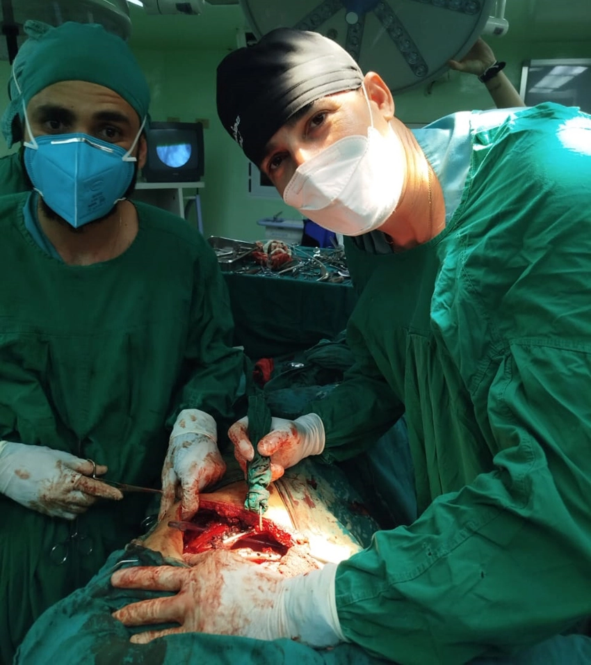 Favorable progress of Holguin patient treated for severe trauma 1