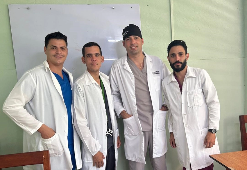 Favorable progress of Holguin patient treated for severe trauma 2