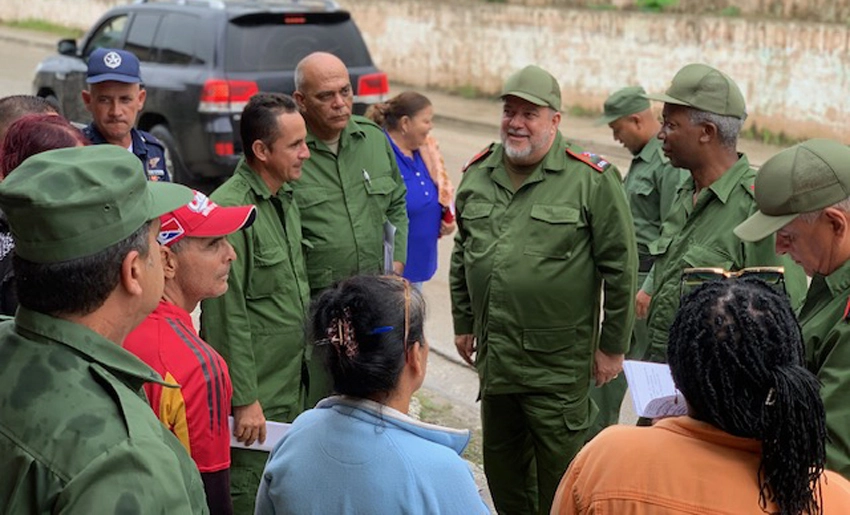Prime Minister Tours Areas Affected by Hurricane in Holguin 2