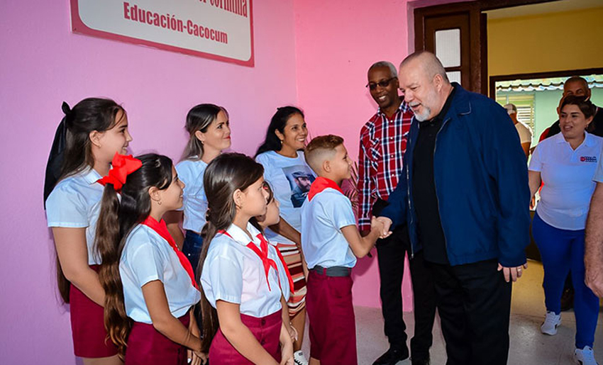 Marrero Cruz Inaugurates Social Works in Cacocum 0