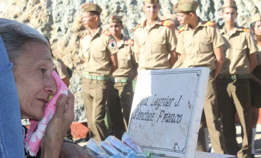 Remembering fallen combatants in the line of duty in Melones 0