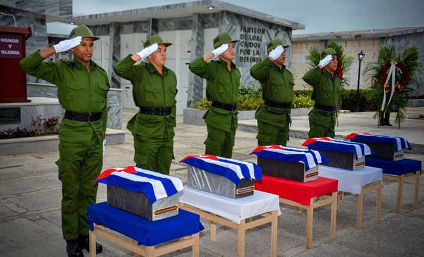 Eternal and glorious farewell to the fallen combatants of Venezuela