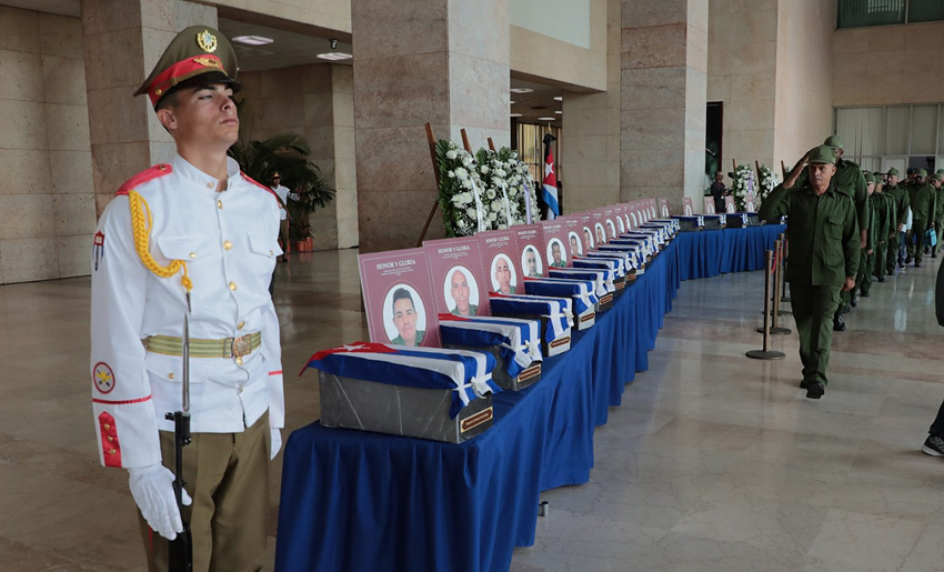 Cuba Honors its Fallen Combatants in US Attack on Venezuela 1