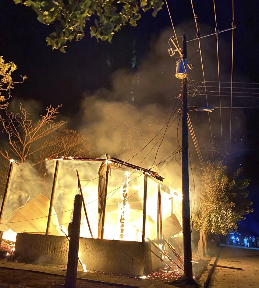 Fire Reported in Urbano Noris, Holguin 2