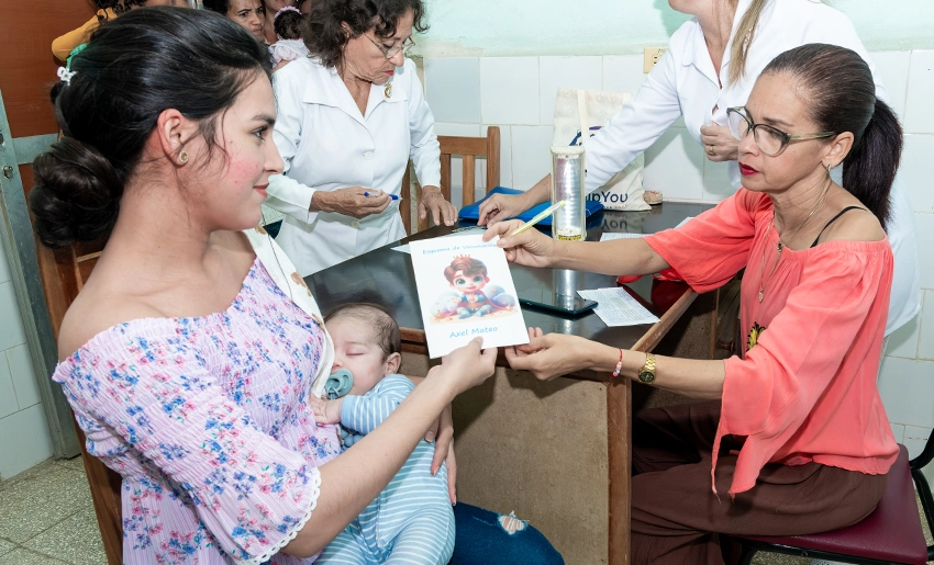 First stage of the 65th polio vaccination campaign begins in Holguin 2