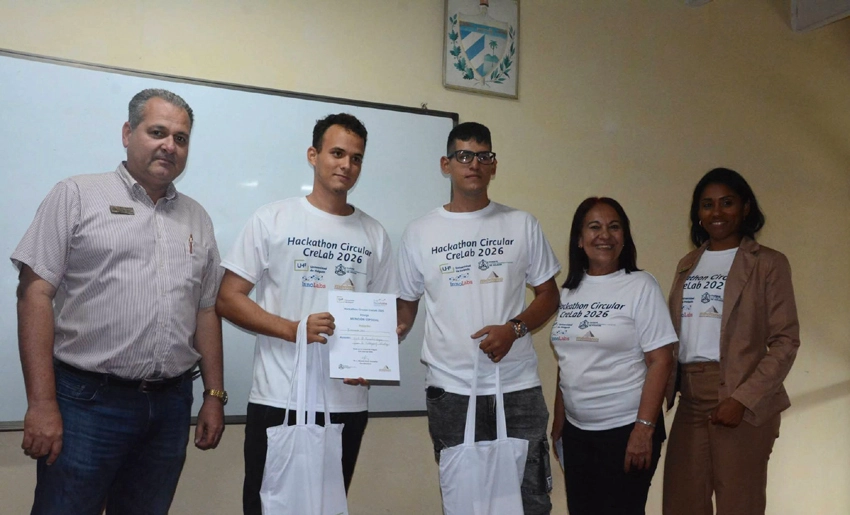 The CreLab 2026 Circular Hackathon concluded in Holguin 0