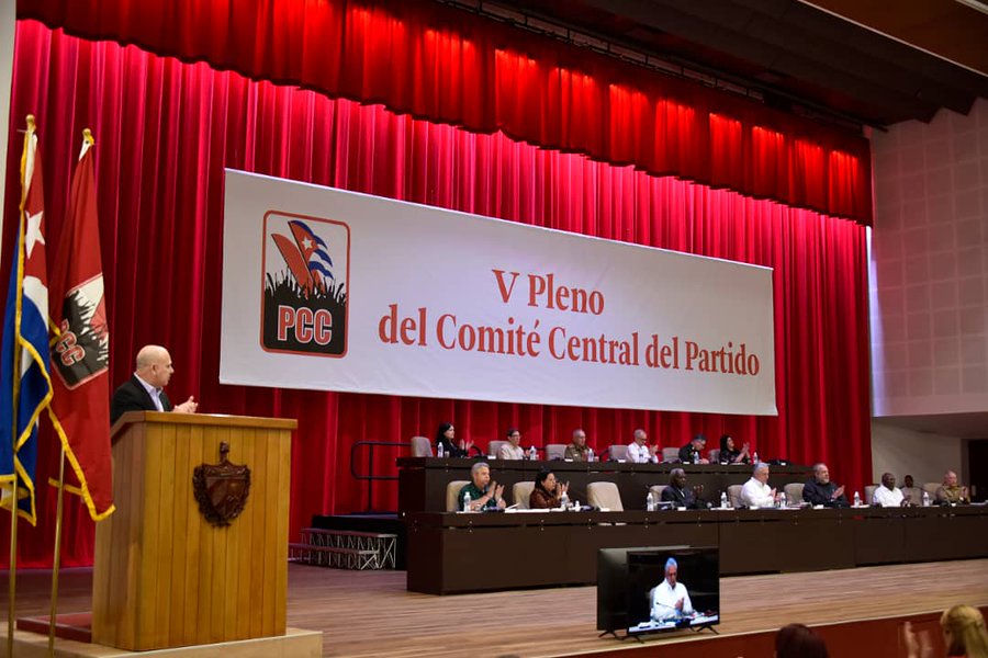 Cuba, PCC, Pleno del Partido, POlítica, Miguel Díaz-Canel