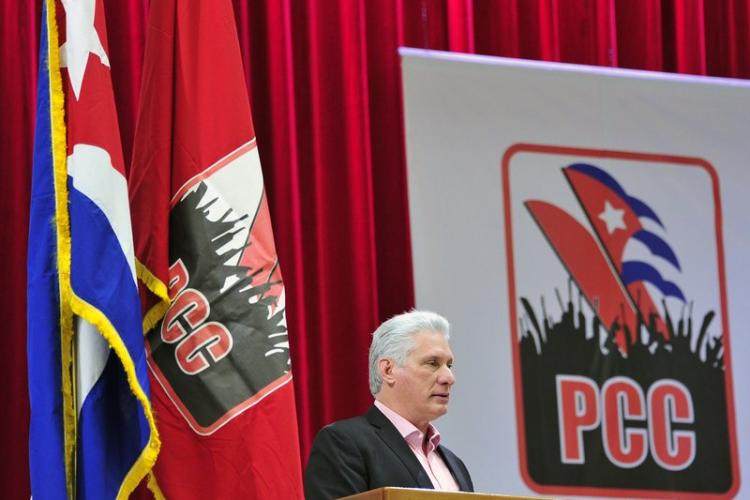 V Pleno PCC, Partido, Miguel Díaz-Canel, Política