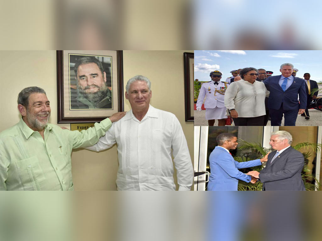 Cuba, Presidente, Miguel Díaz-Canel, visita oficial, Caribe, Caricom