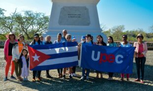 periodistas holguineros, homenaje, José Martí, Dos Ríos, Granma, Cuba