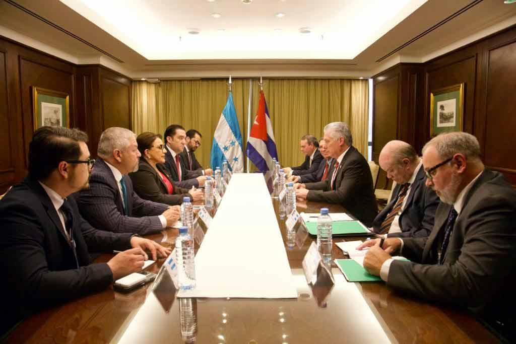 Cuba, Honduras, relaciones bilaterales, Miguel Díaz-Canel, Xiomara Castro