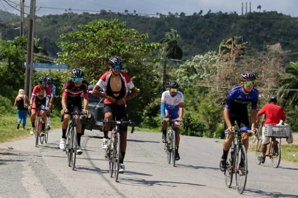 Ángel Luis Pupo. primera etapa, II Vuelta Ciclística, Oriente 2023,