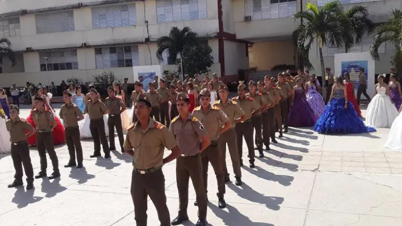 escuela militar, Camilo Cienfuegos, anivesario 55, Holguín