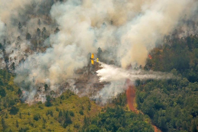 Mayarí, Holguín incendio forestal, Pinares de Mayarí, Empresa Nacional de Servicios Aéreos 