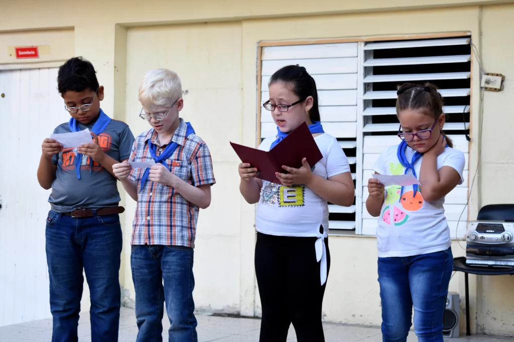 Holguín, Educación especial, discapacidad visual