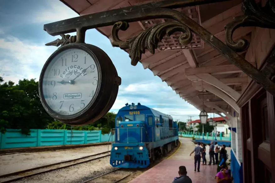 Ferrocarril, Tren, Transporte, Holguín