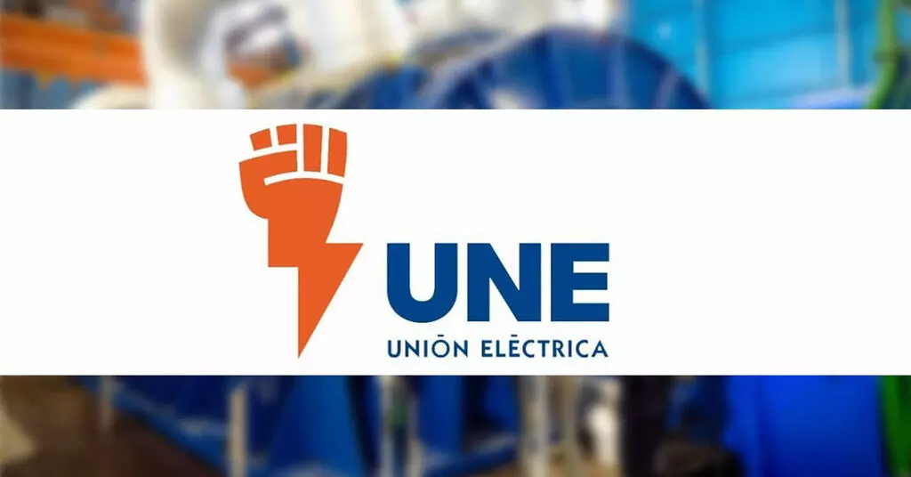 Restablecido el sistema eléctrico, Unión Eléctrica (UNE)