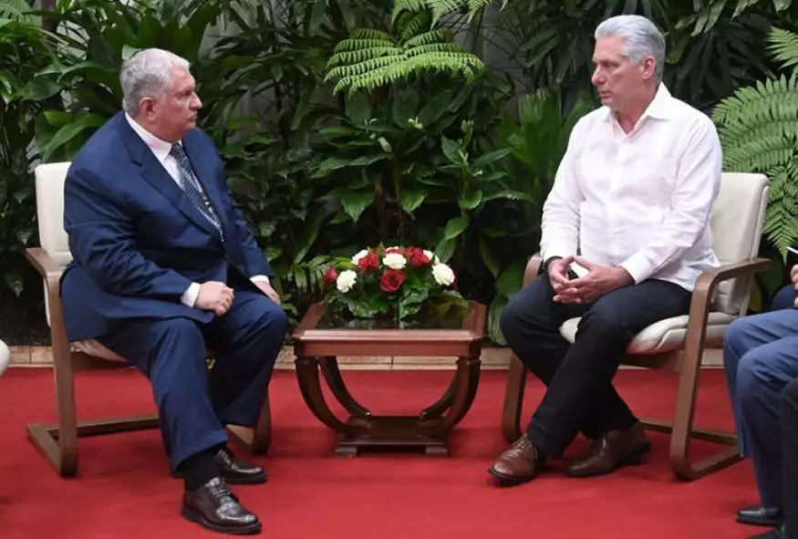 Miguel Díaz-Canel, Igor Sechin, Cuba, Rusia