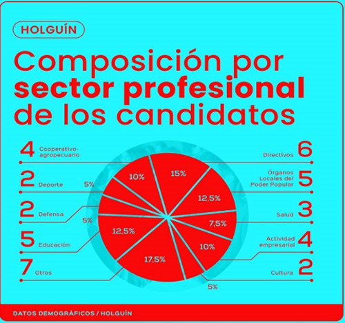 Holguín, Candidatos a diputados, Asamblea Nacional del Poder Popular, Parlamento cubano