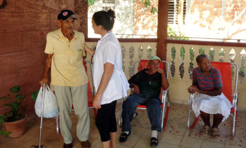 Trabajo social, Hogar de Ancianos, Cuba