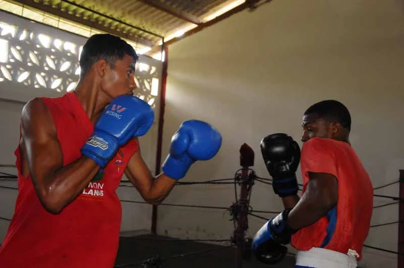 preselección holguinera de boxeo, boxeadores, holguineros, entrenamiento