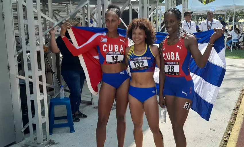 Cuba, segundo lugar, Atletismo, V Juegos del ALBA