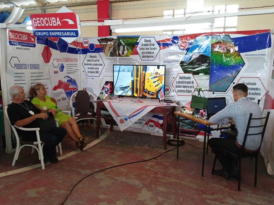 Empresa GeoCuba, soluciones, ExpoAnir, Holguín