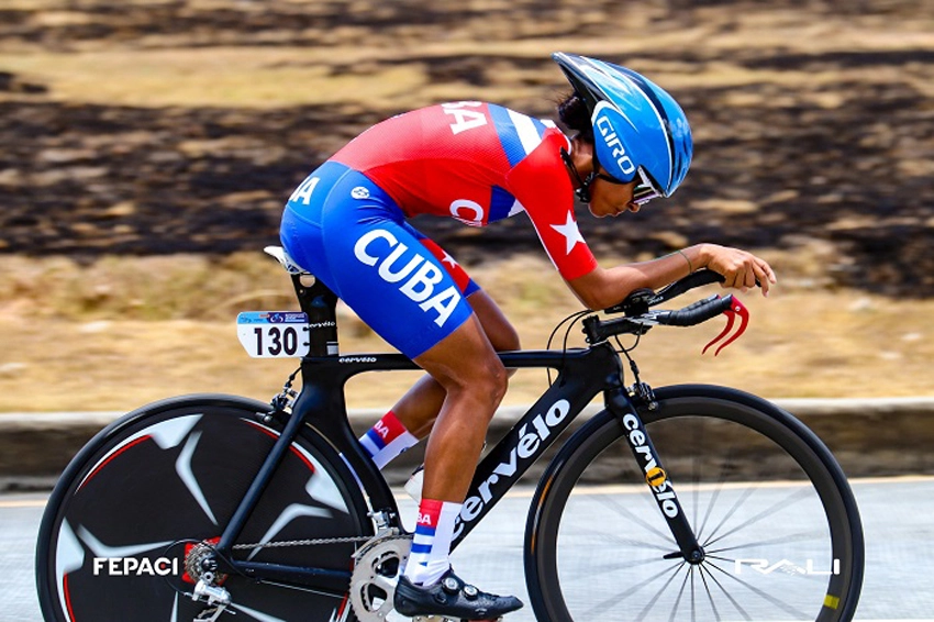 Daimelín Pérez Quezada, ciclista holguinera