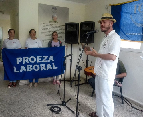 Otorgan bandera Proeza Laboral a trabajadores de la Fiscalía en el municipio de Calixto García 