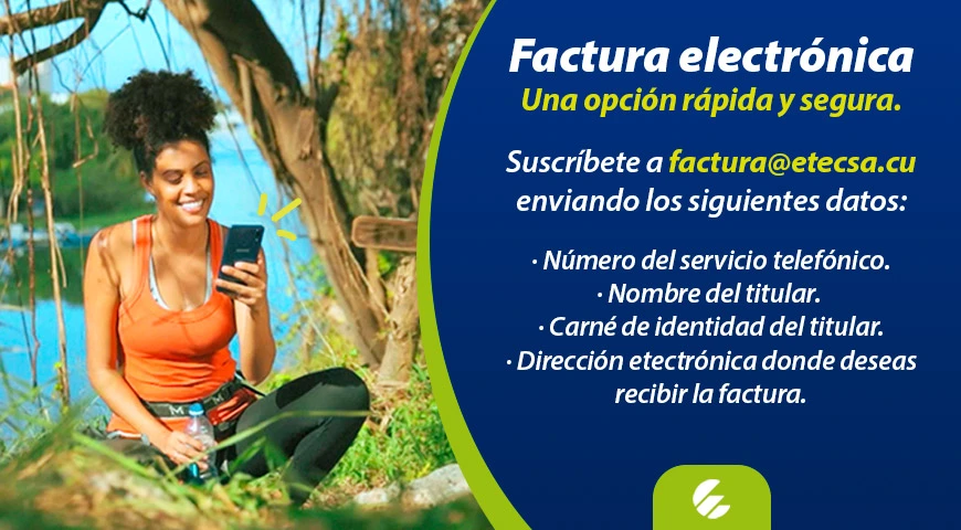 factura electrónica, Etecsa, Holguín