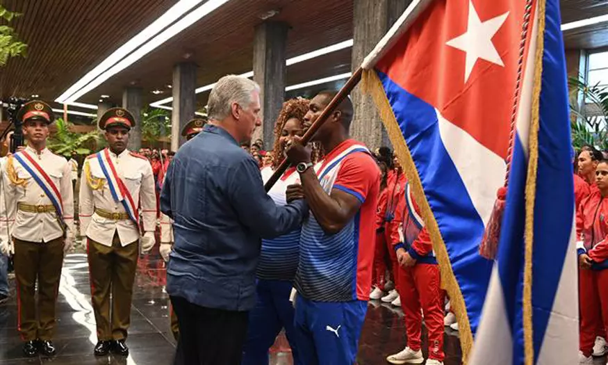 Abanderó, Juegos Centroamericanos y del Caribe, Cuba, Deporte