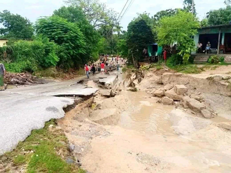 afectaciones, fuertes lluvias, Mayarí, Holguín