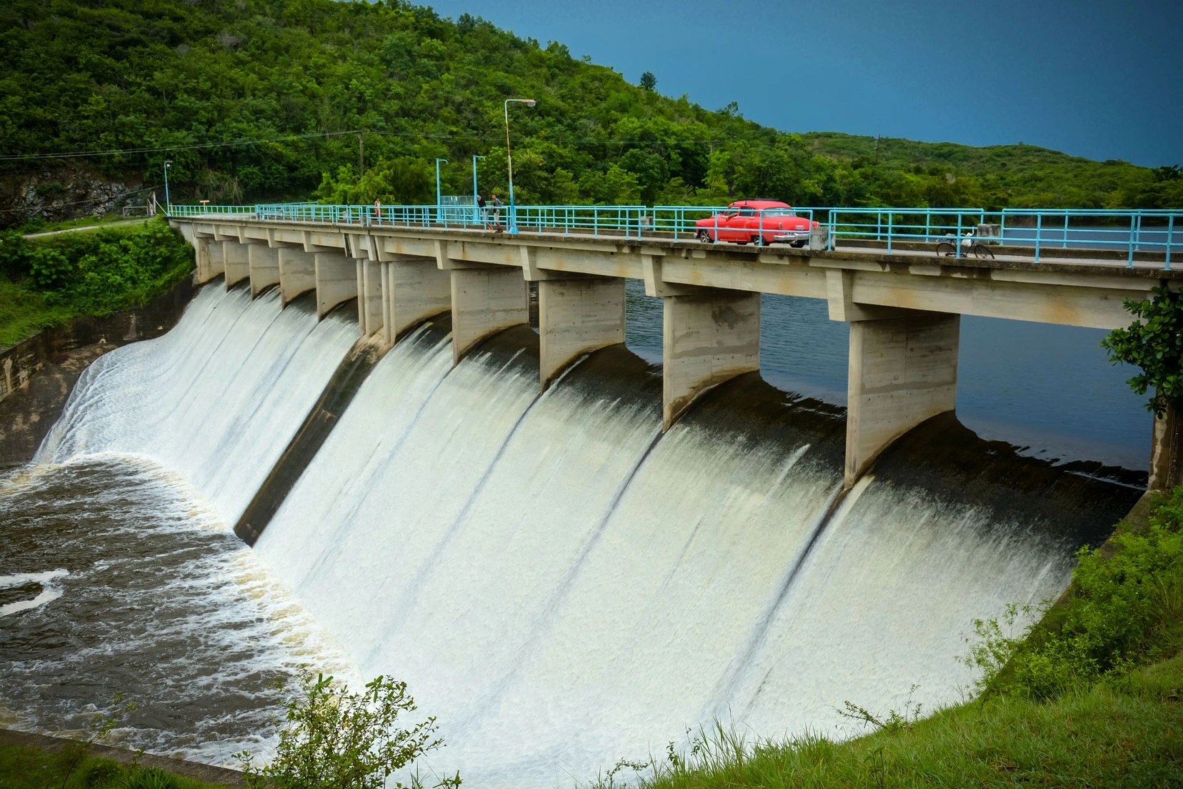 presa, Cacoyugüín, fuertes lluvias, vierte, Holguín