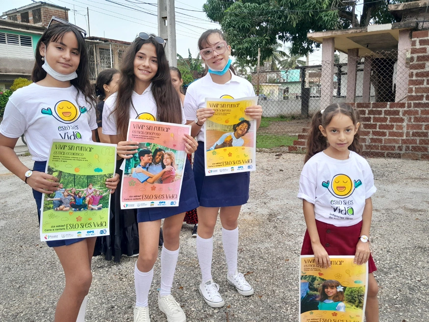 campaña nacional, tabaquismo, infancia