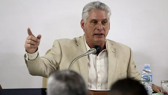 Miguel Díaz-Canel, presidente, Cuba, lamenta, explosión, París