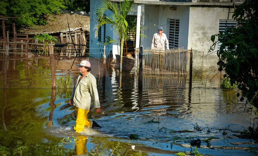 Intensas lluvias, inundaciones, evento hidrometeorológico, Holguín, daños 