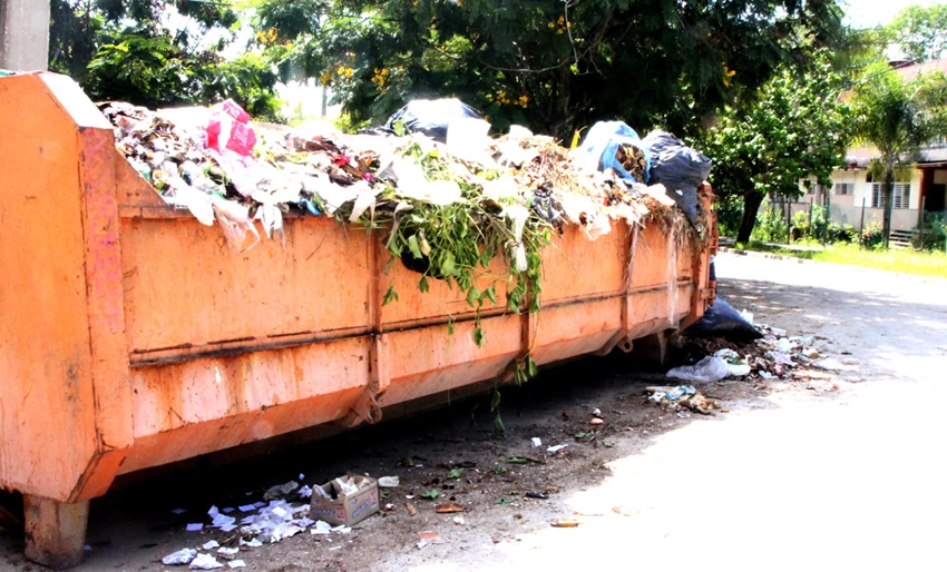 contaminación por basura en Holguín