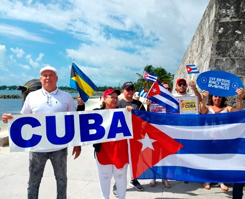 Solidaridad con Cuba contra bloqueo