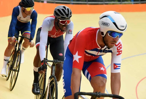 Alejandro Parra, ciclista cubano