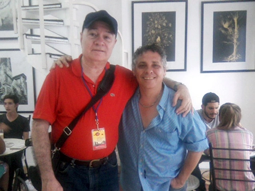 Sigfredo Ariel y Eugenio Marrón, poetas cubanos